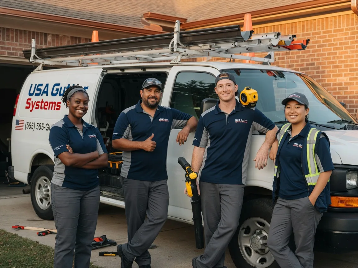 Gutter Installation company in Rosamond, IL