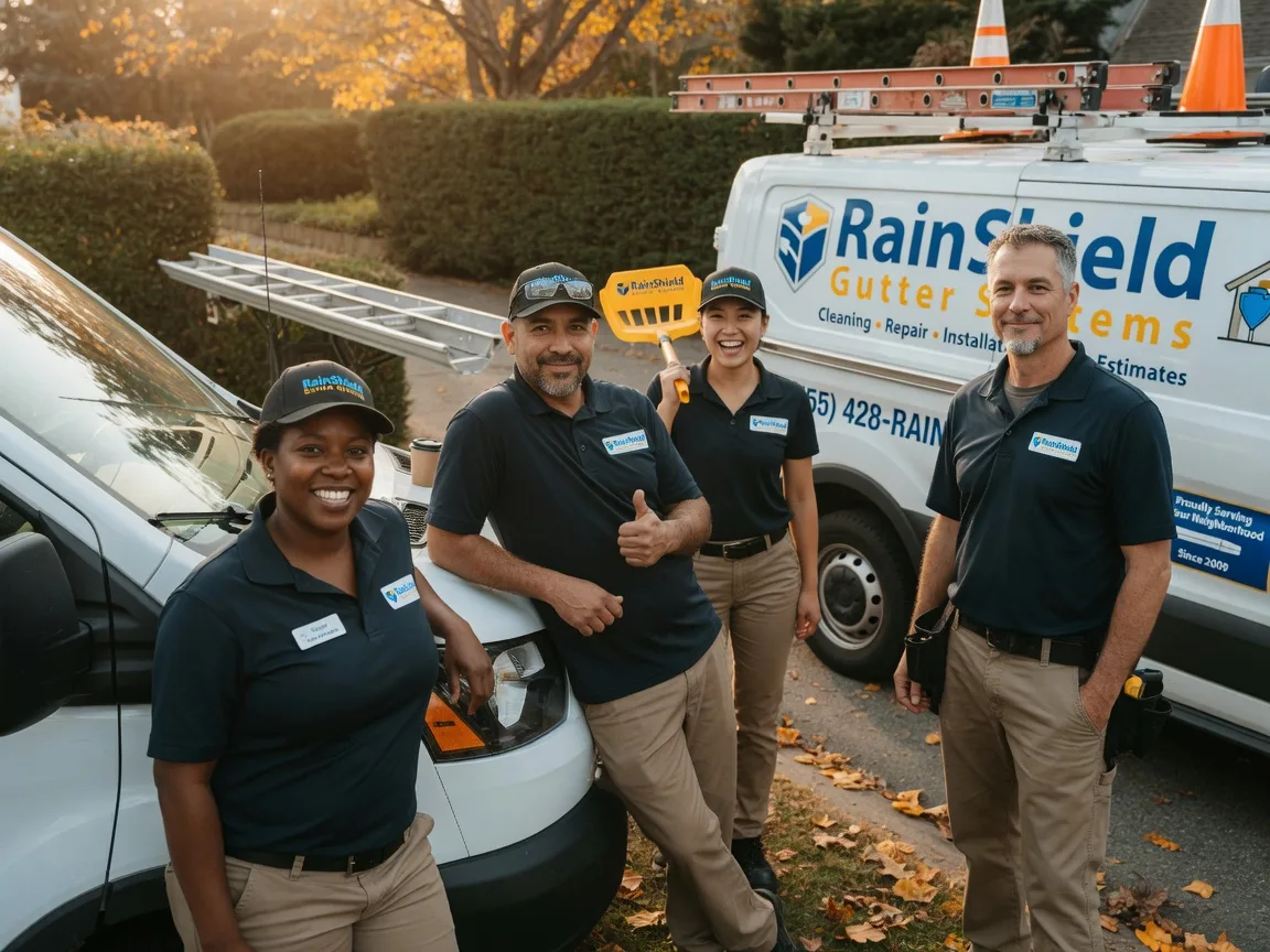 Gutter Installation company in Rosamond, IL