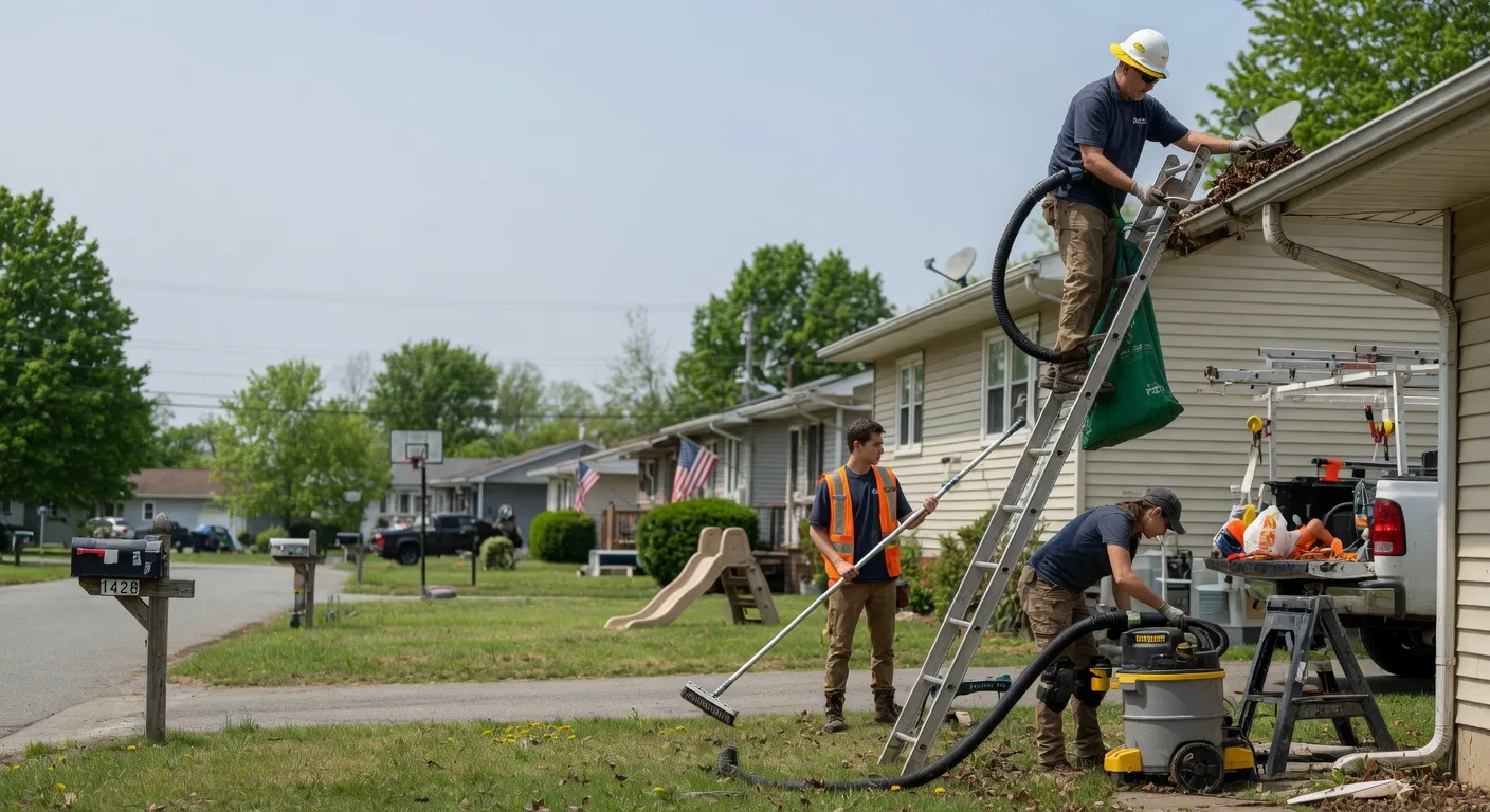 Gutter Installation in Rosamond, IL near me